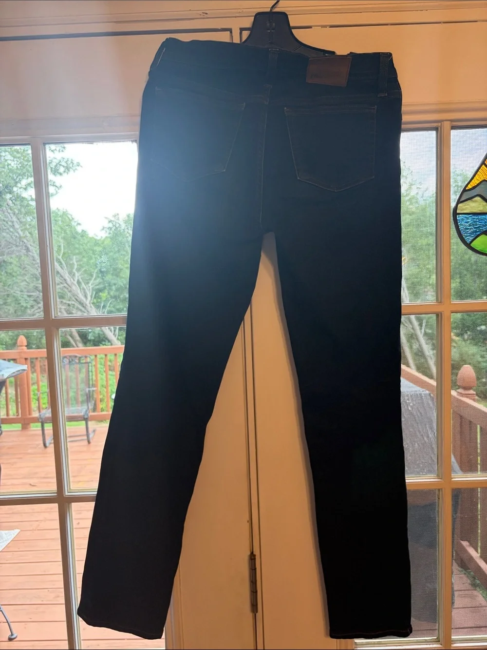Dark denim J Crew Matchstick jeans